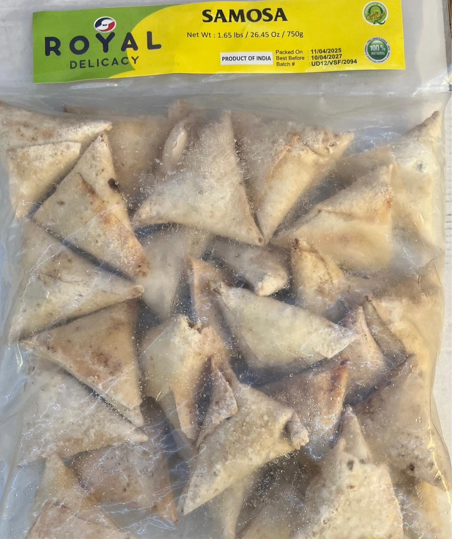 Royal Delicacy Samosa Family Pack