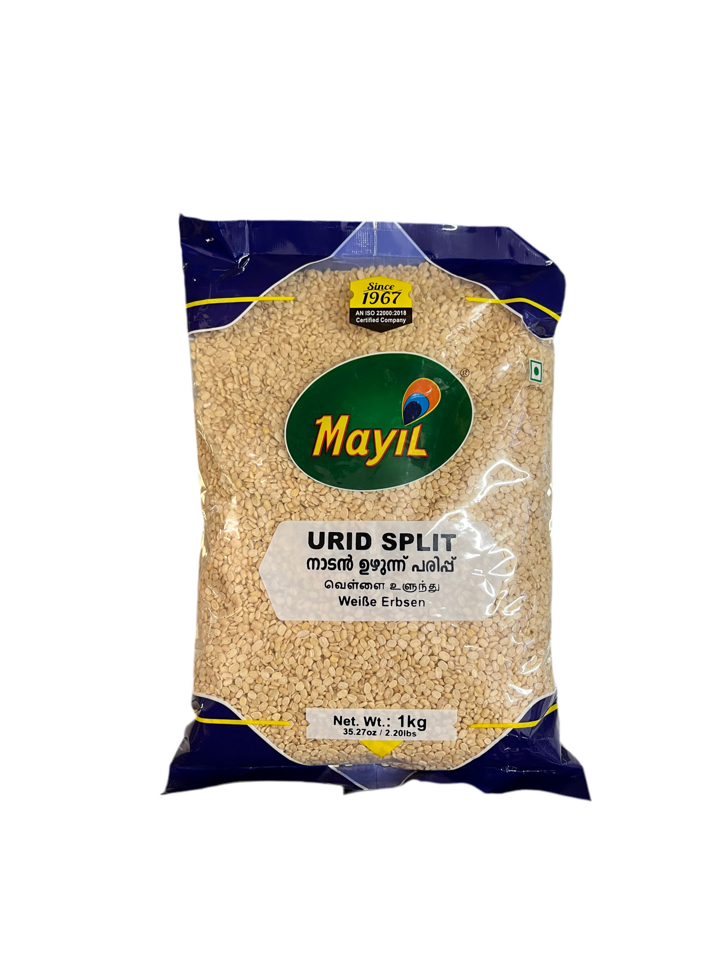 Mayil Urid Dal Split