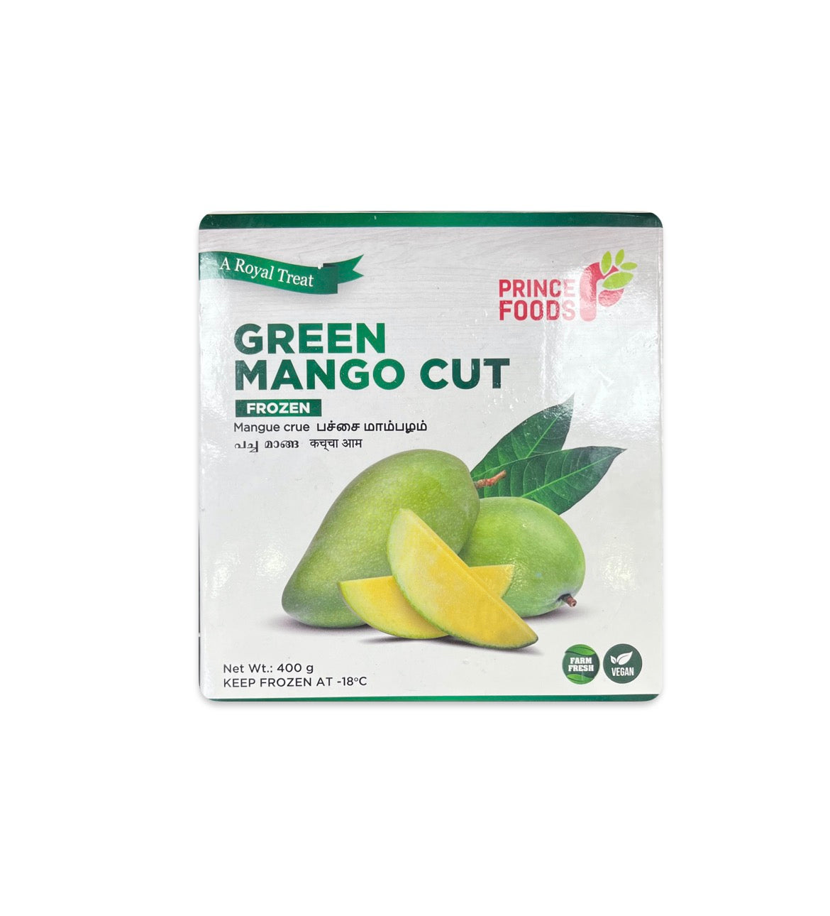 Prince Cut Mango Green