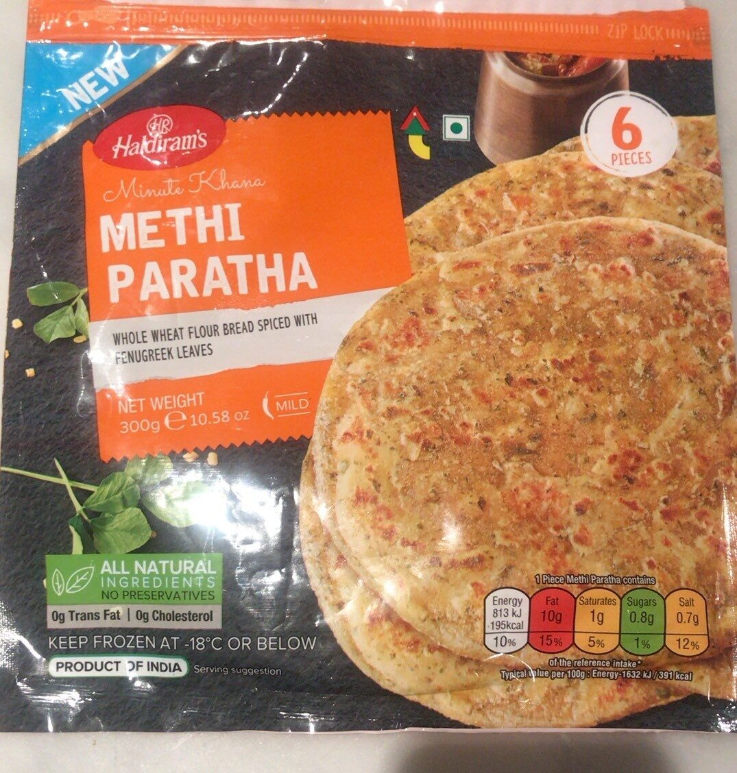 Haldiram Methi Paratha