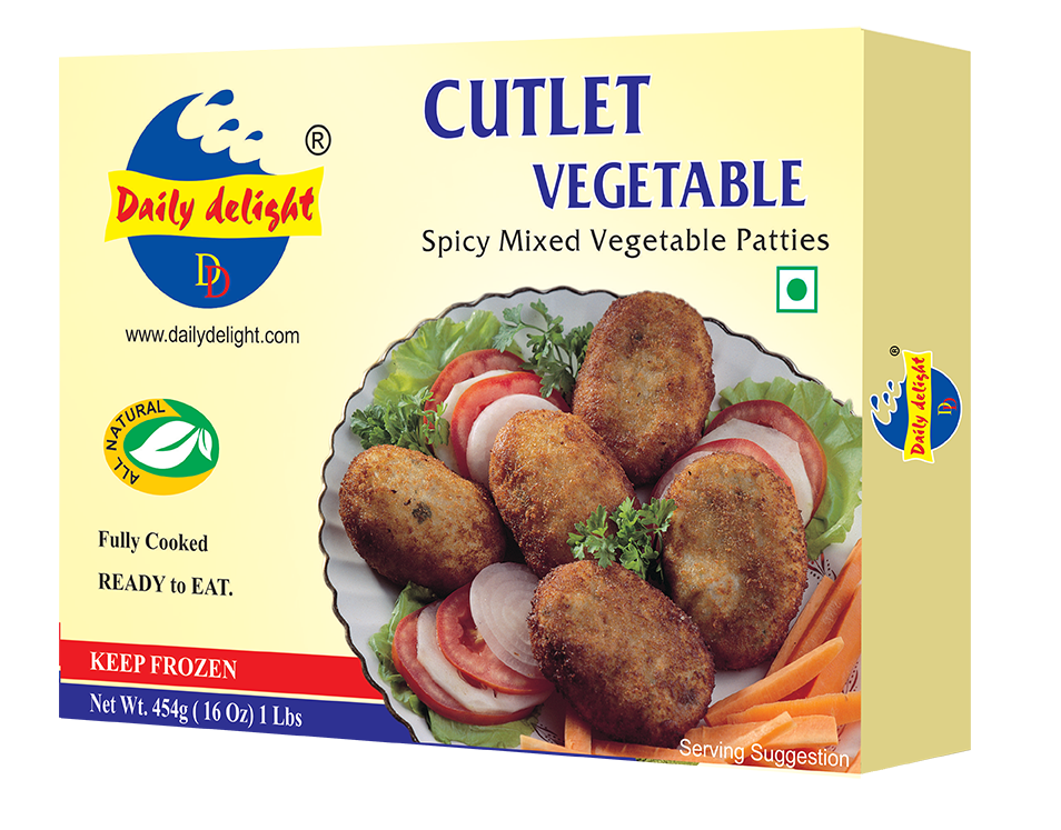 Daily Delight Vegetable Cutlet