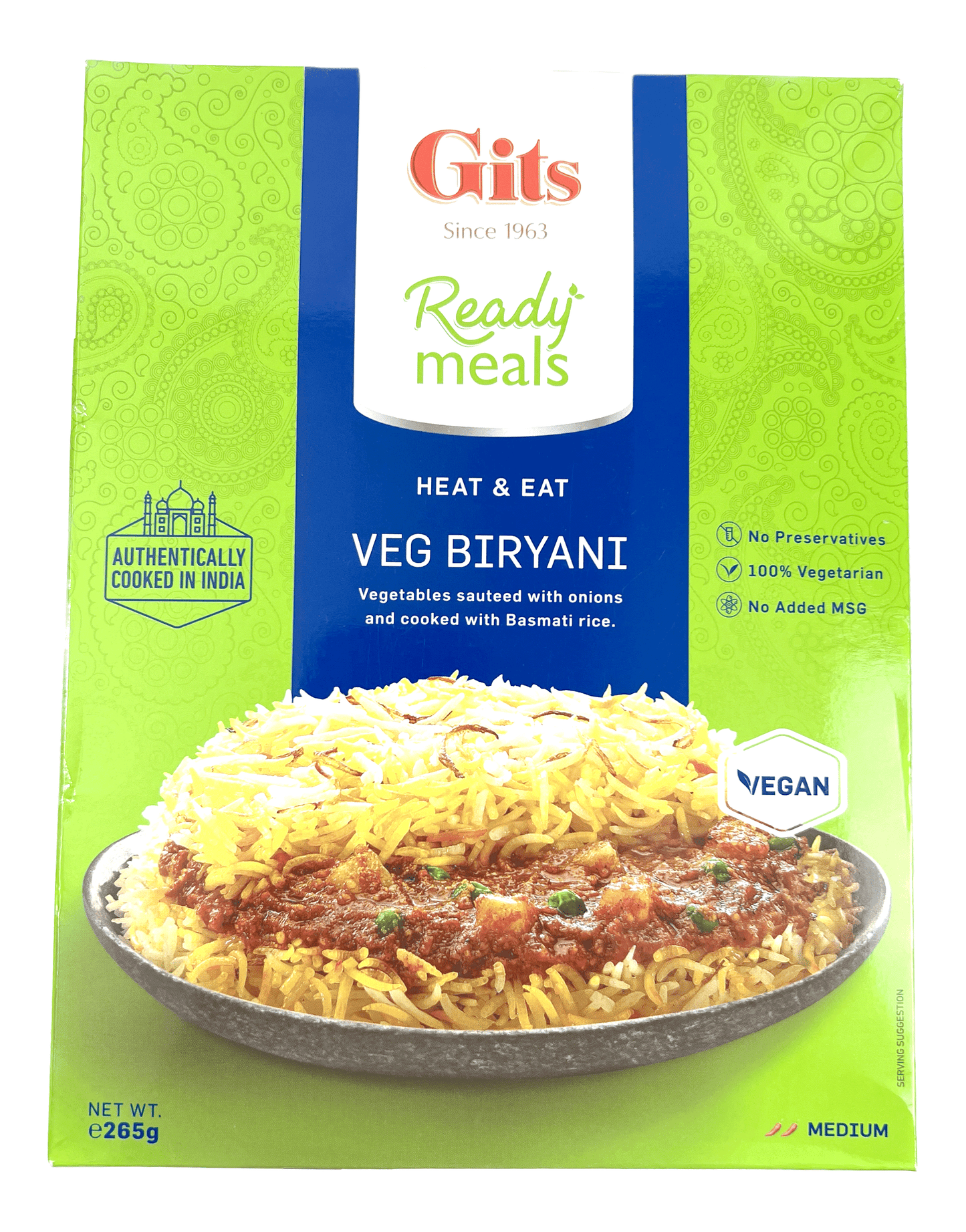 Gits Vegetable Biriyani