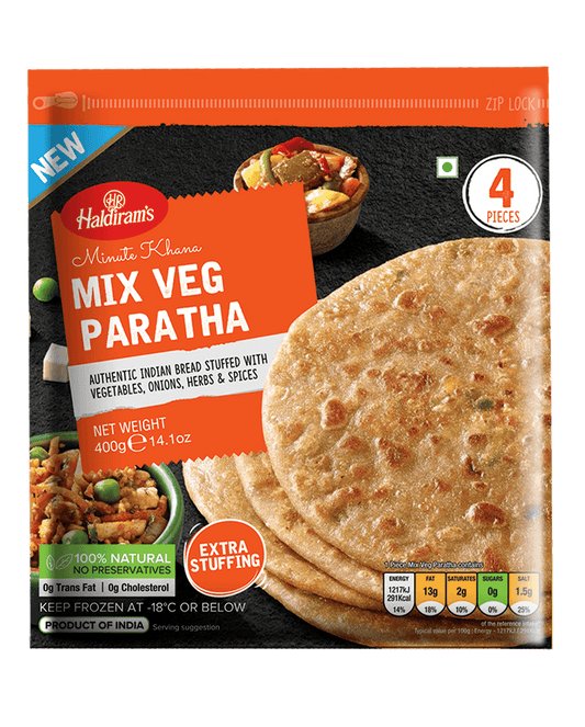 Haldiram Mix Veg Paratha