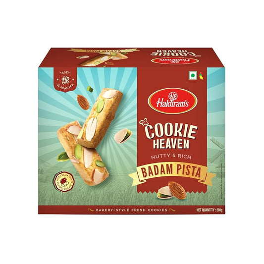 Haldirams Cookie Heaven Badam Pista