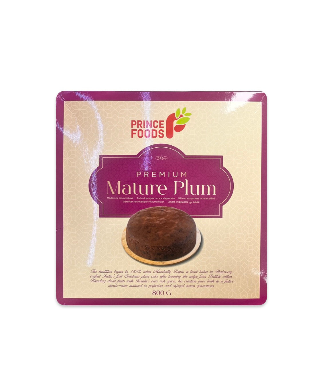 Prince Mature Plum Cake