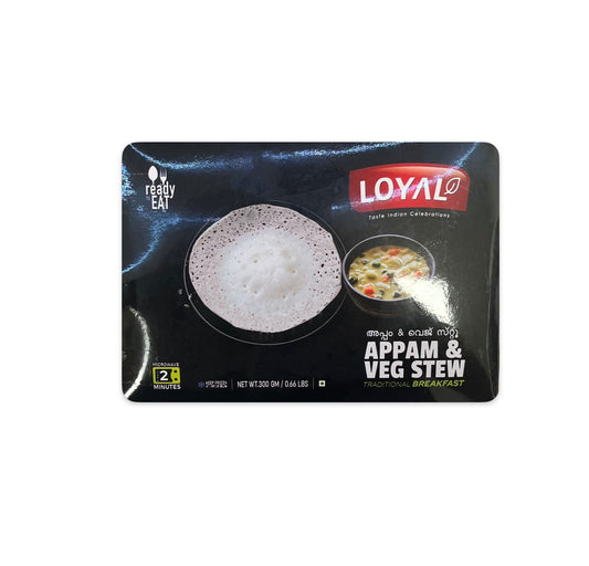 Loyal Appam With Veg Stew