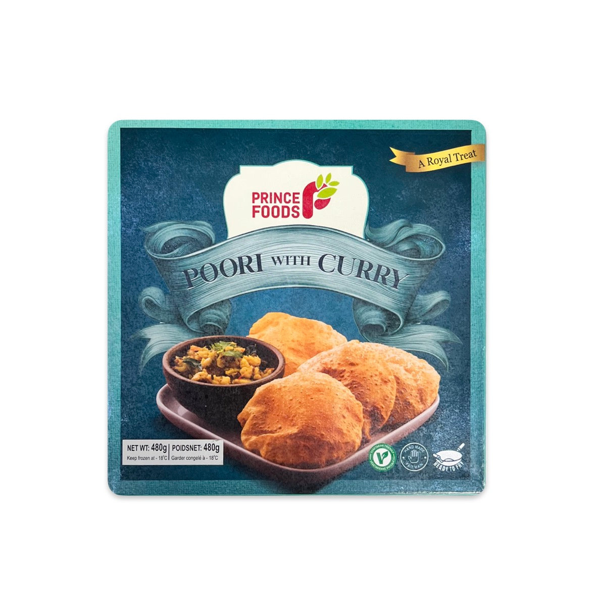 Prince Poori With Curry