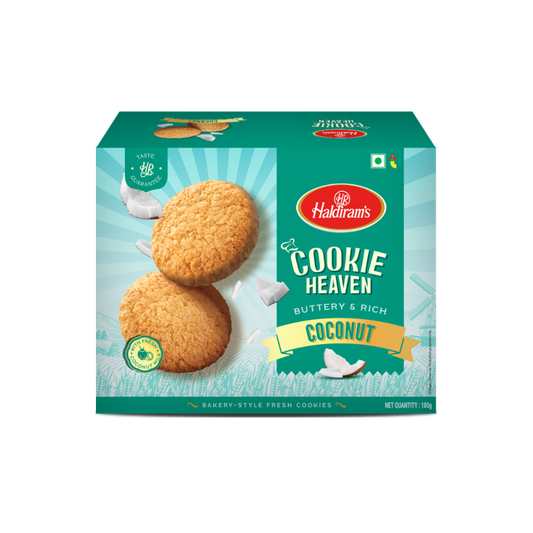 Haldirams Cookies Heaven Coconut