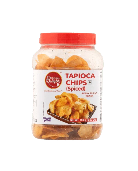 Delicious Delight Tapioca Chips Jar