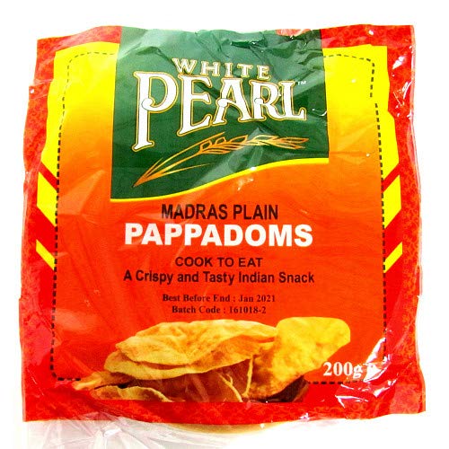 White Pearl Madras Papadom