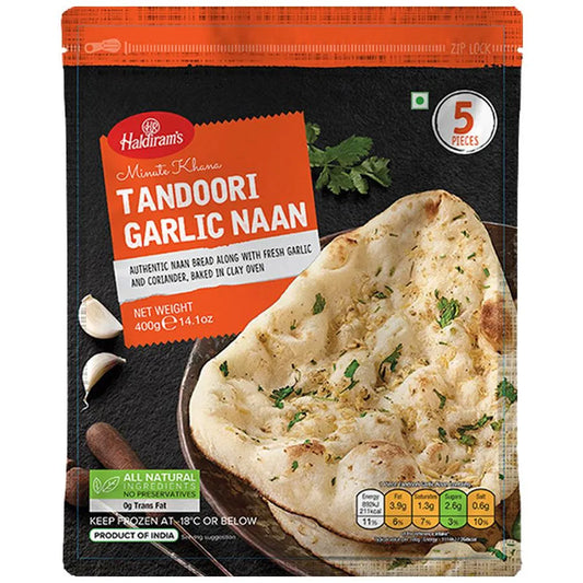 Haldirams Tandoori Garlic Naan