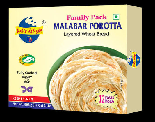 Daily Delight Malabar Porotta Family Pack