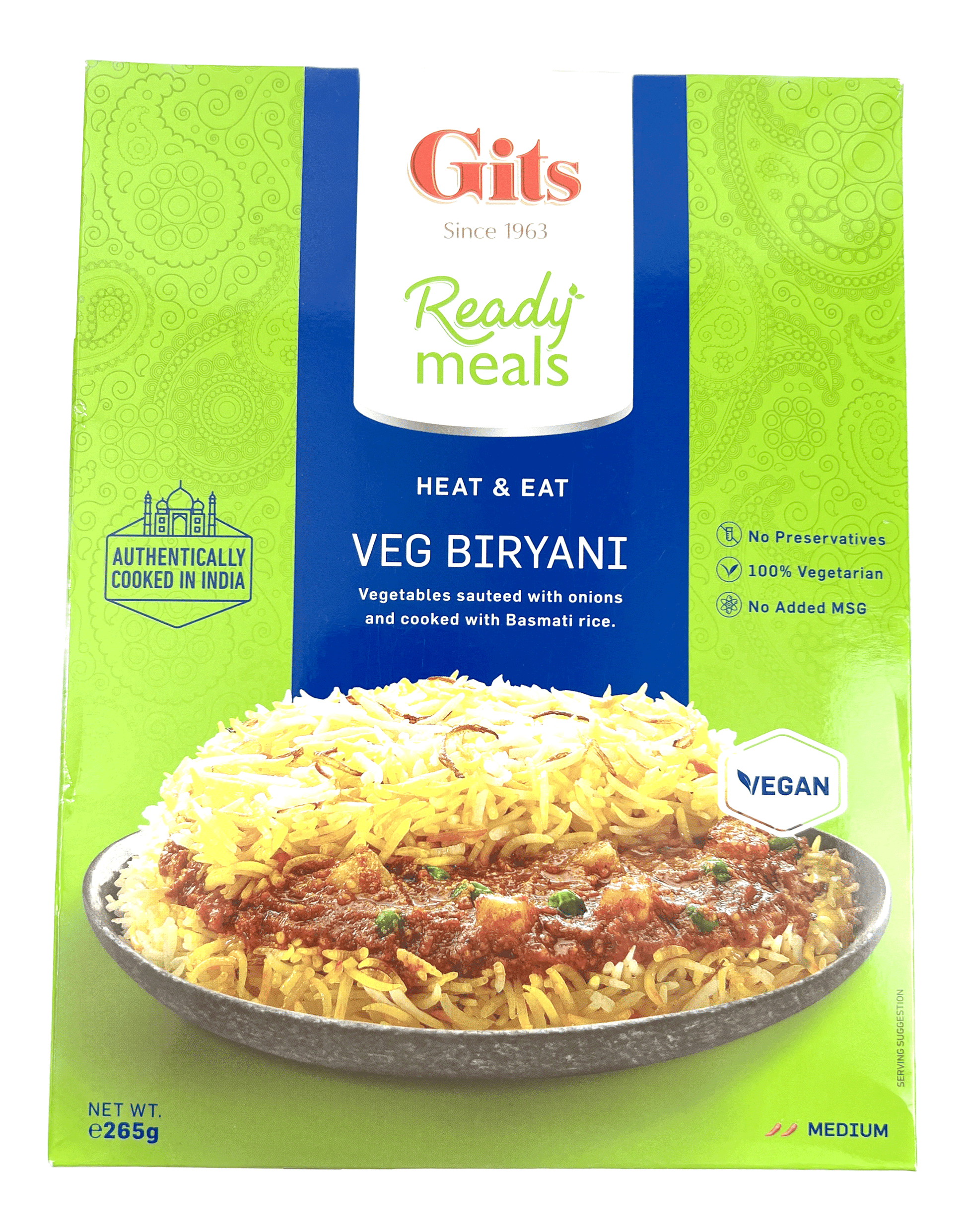 Gits Vegetable Biriyani